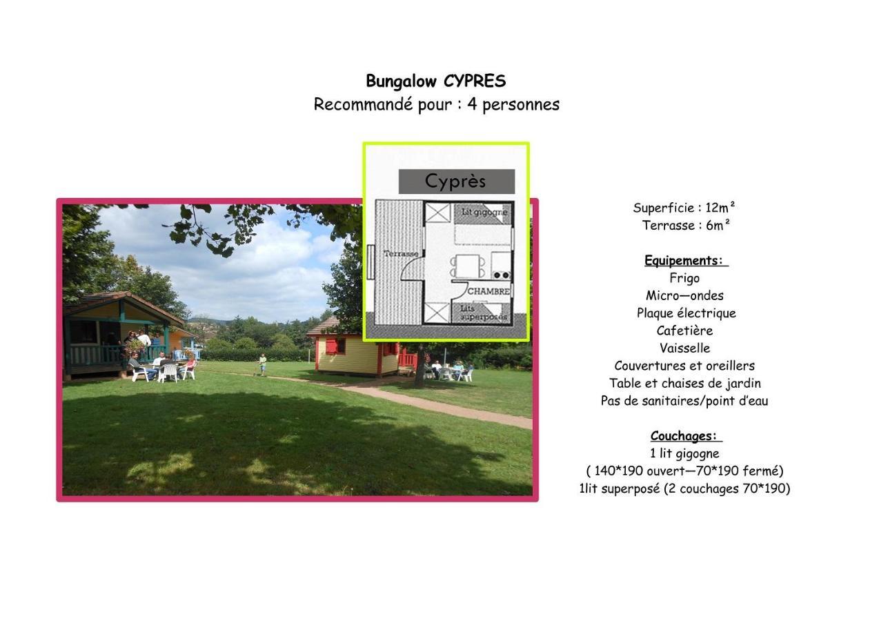 Camping Les Feuilles Chauffailles 外观 照片